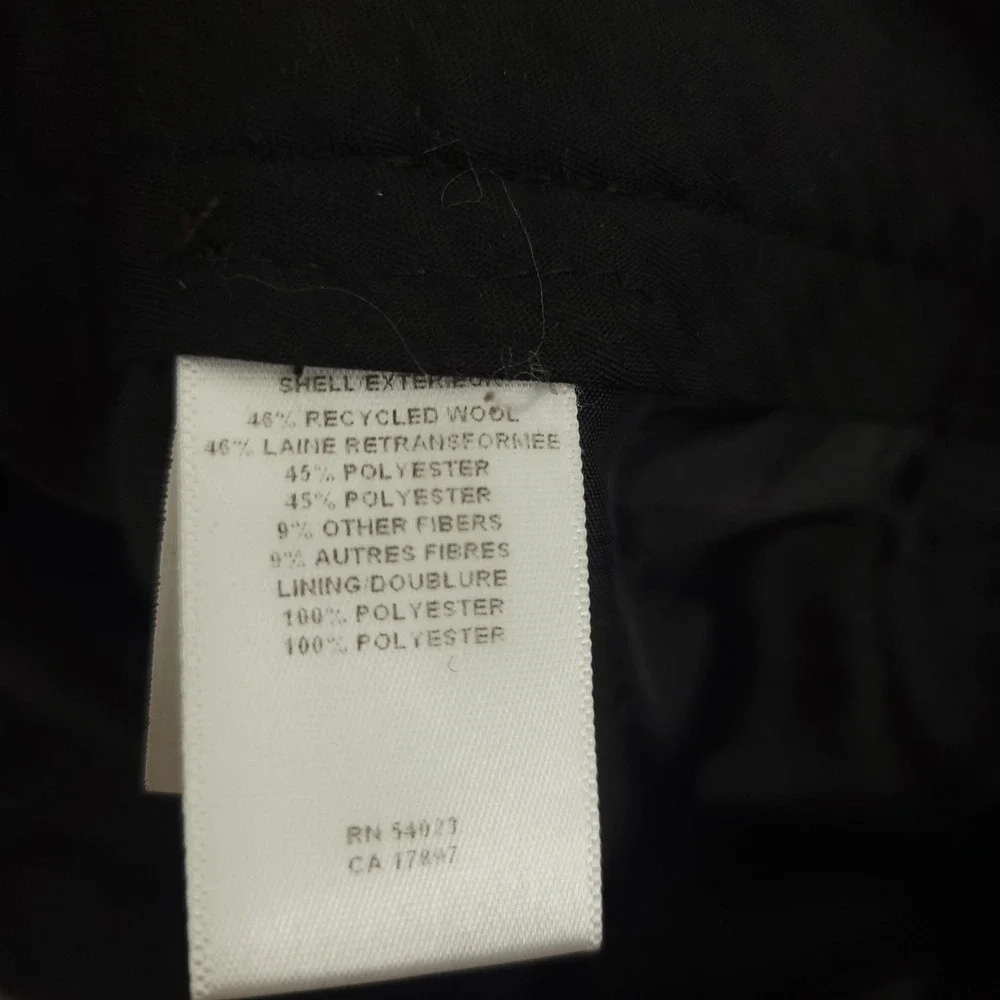 Banana Republic Gavin Dress Pants Mens 33x30 Brown Wool Tweed Check Lined